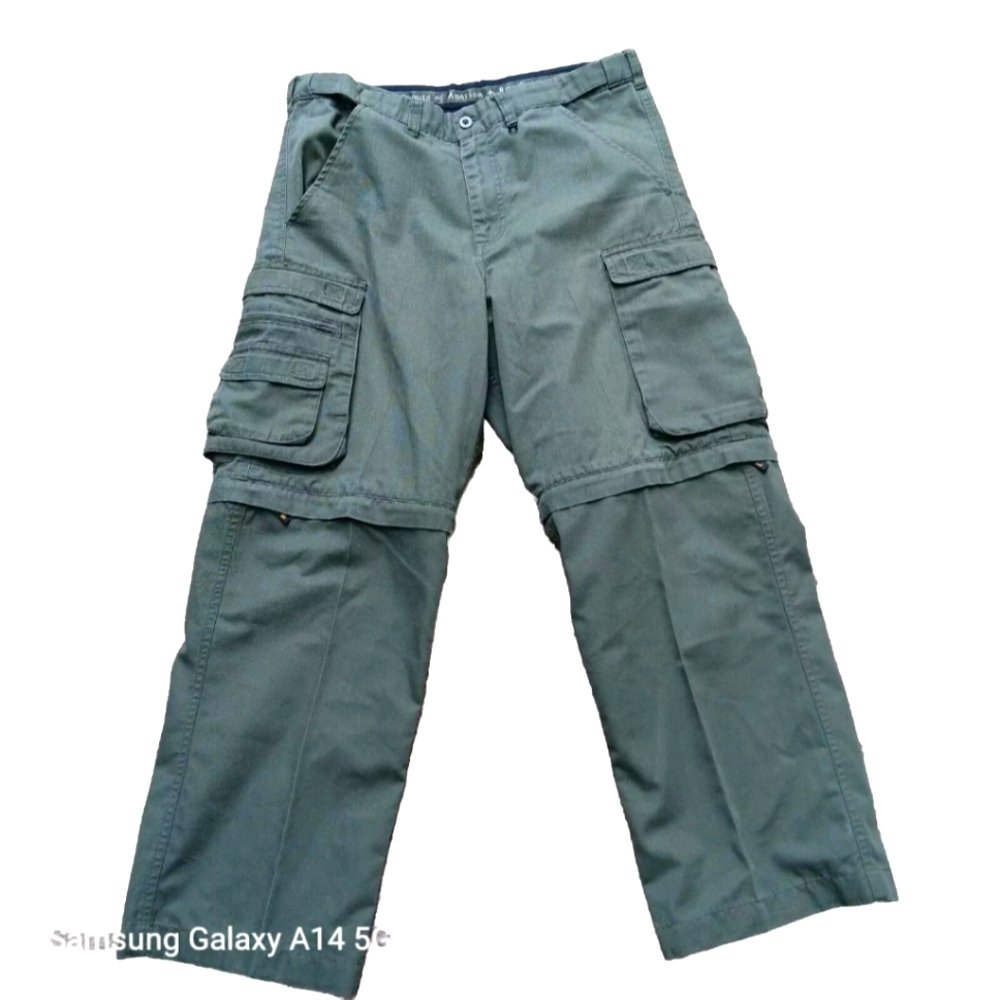 Boy scouts of america convertible cargo pants mens size 33x29